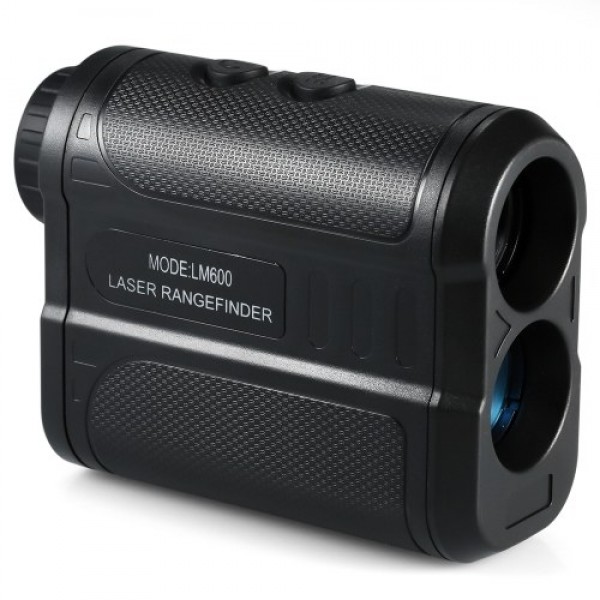 600m Golf Rangefinder Outdoor Handheld Laser Distance Meter Speed Tester Digital Monocular Telescope Range Finder M/Yard Distanc