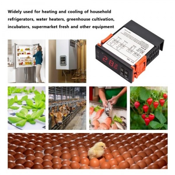 30A Digital Temperature Controller STC-3000 Intell...