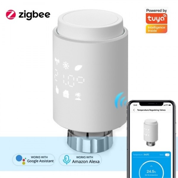 Intelligent Temperature Control Valve Portable Radiator Valve Programmable Temperature Controller Household Thermostat Valve Tem