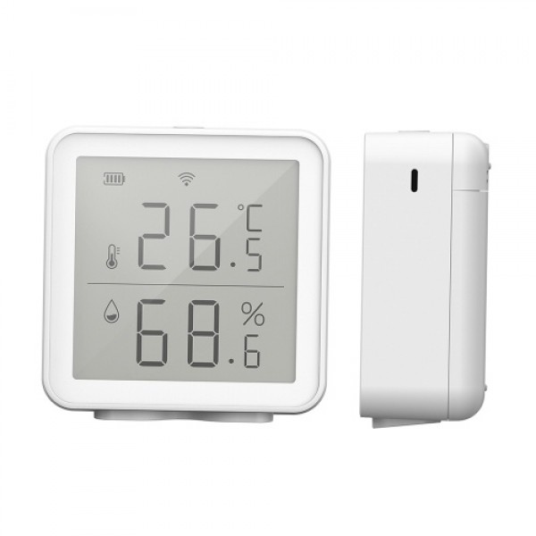 WiFi Smart Temperature Humidity Sensor Compatible with Alexa 230ft Super Long Range Wireless Digital Hygrometer