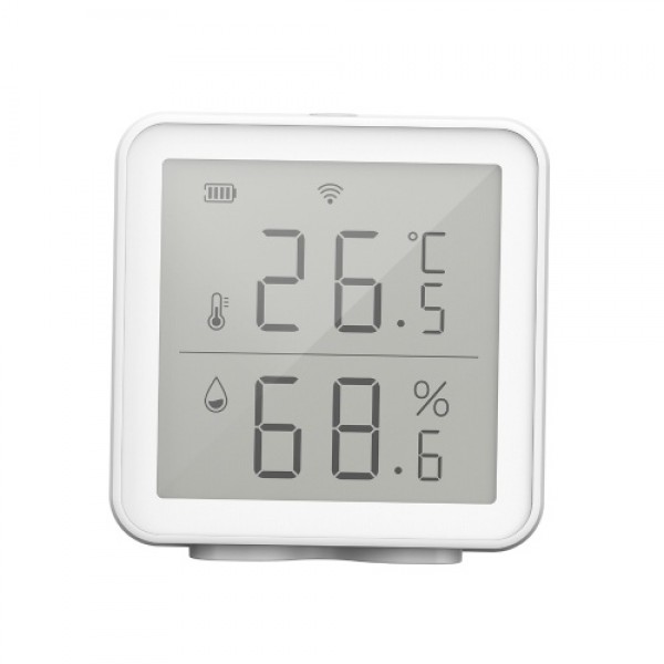 WiFi Smart Temperature Humidity Sensor Compatible with Alexa 230ft Super Long Range Wireless Digital Hygrometer