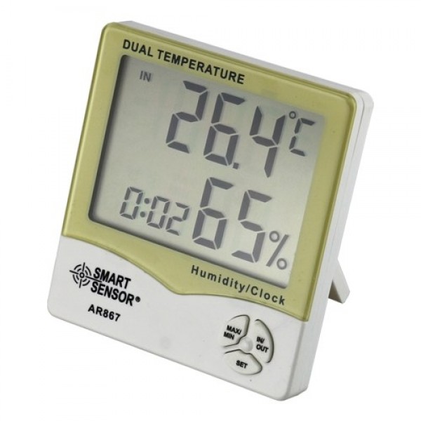 Smart Sensor AR867 LCD Digital Hygrometer Thermome...