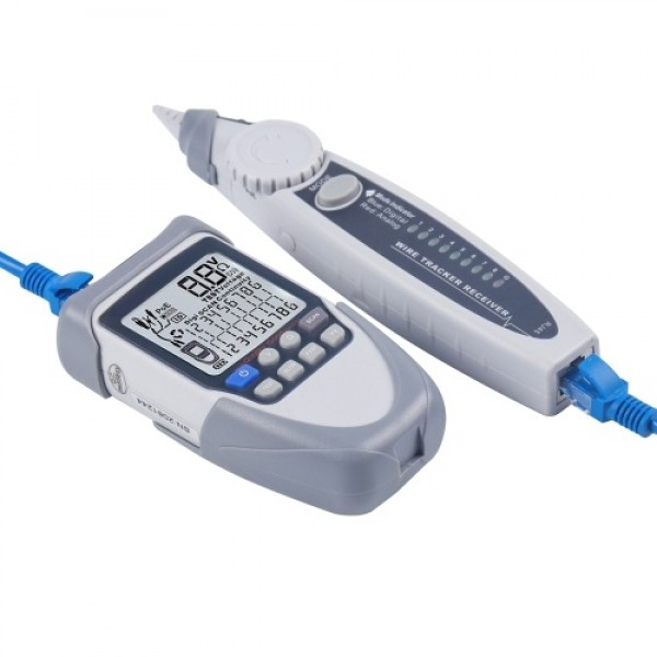 Handheld Portable Network Cable Tester LCD Large Screen Display Digital Wire Trackers Continuity Battery Voltage Polarity Checki
