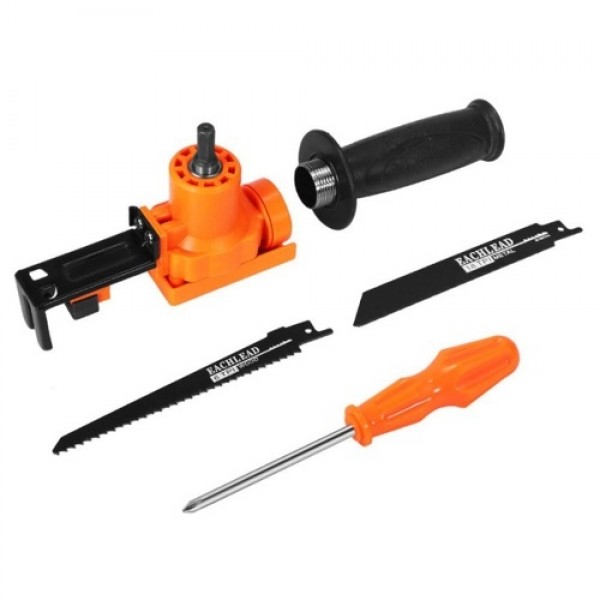 Household Practical Electric Drill Modified Electric-Saw Electric Reciprocating-Saw Portable Power Drill Into Saber-Saw Woodwork