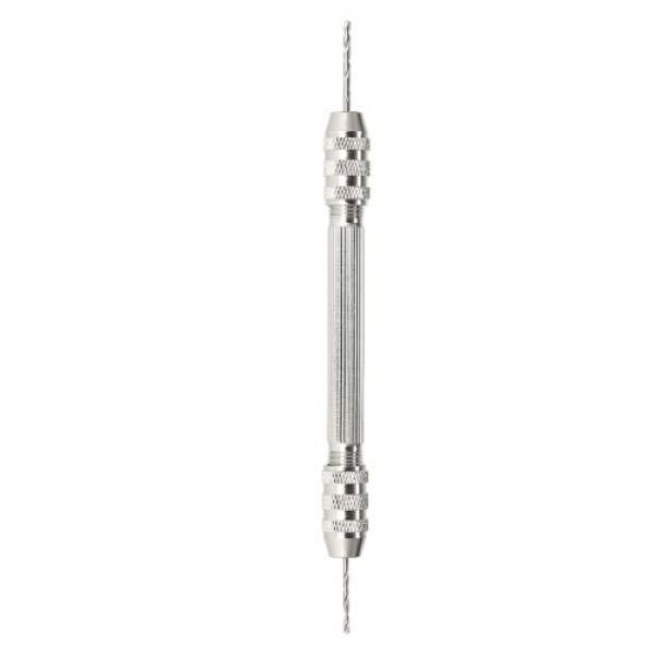 Professional Mini Hand Drill Set with 10pcs High-speed Steel Twist Drill Bit Set High Quality Drill Bit Holder Double Chuck Hand
