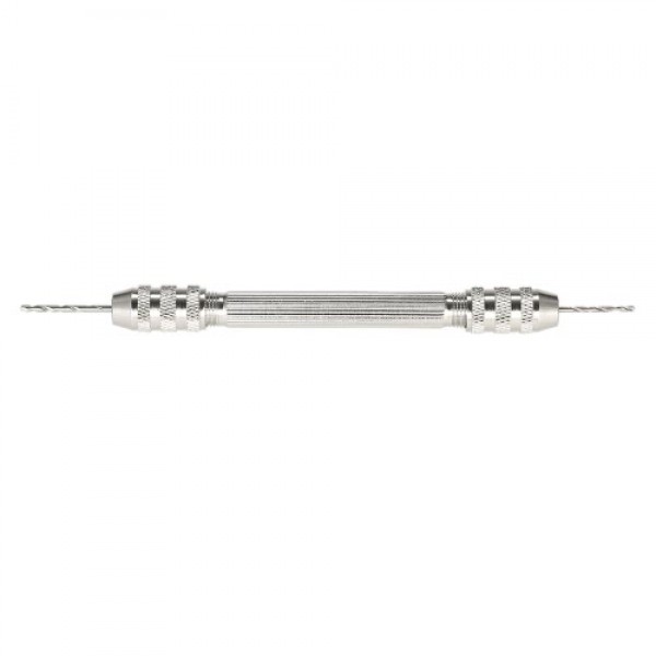 Professional Mini Hand Drill Set with 10pcs High-speed Steel Twist Drill Bit Set High Quality Drill Bit Holder Double Chuck Hand