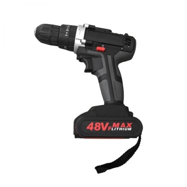 Multifunctional Electric Impact Cordless Drill High-power Rechargeable Lithium Battery Wireless Hand Drills Home DIY Electric Po