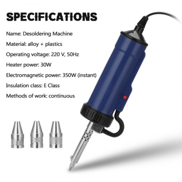 ADT03 Automatic Portable Electric Solder Tin Sucke...