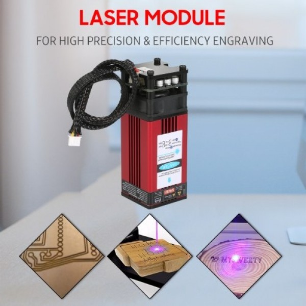 40W Laser Module 450nm Engraving Laser Head High Precision Engraving Metal Wood Acrylic for Laser Engraving Machine CNC Router C