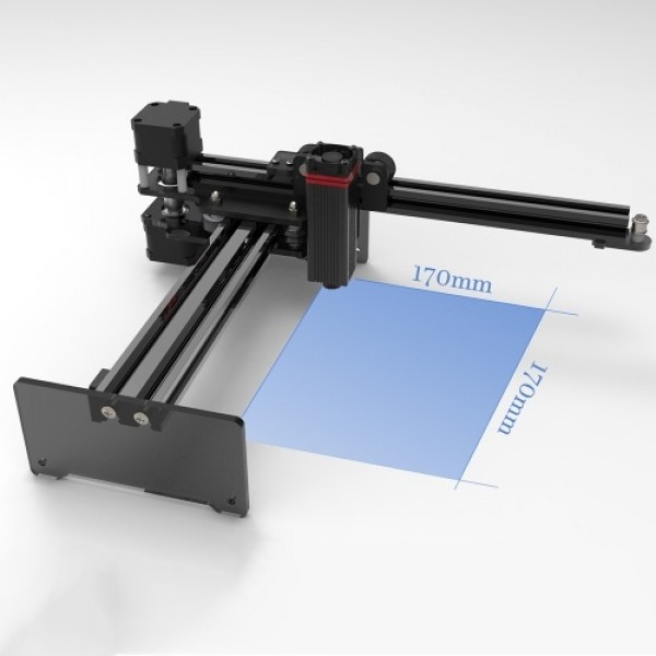 20W Desktop Laser Engraver Machine  DIY Laser Logo Mark Printer for Metal Engraving and Deep Wood Engraving