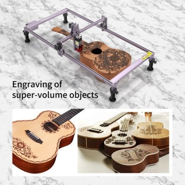 Original ATOMSTACK Laser Engraving Machine Engraving Area Y-axis Extension Kit Expand to 850x410mm for A5/X7/A10/S10 Series Engr
