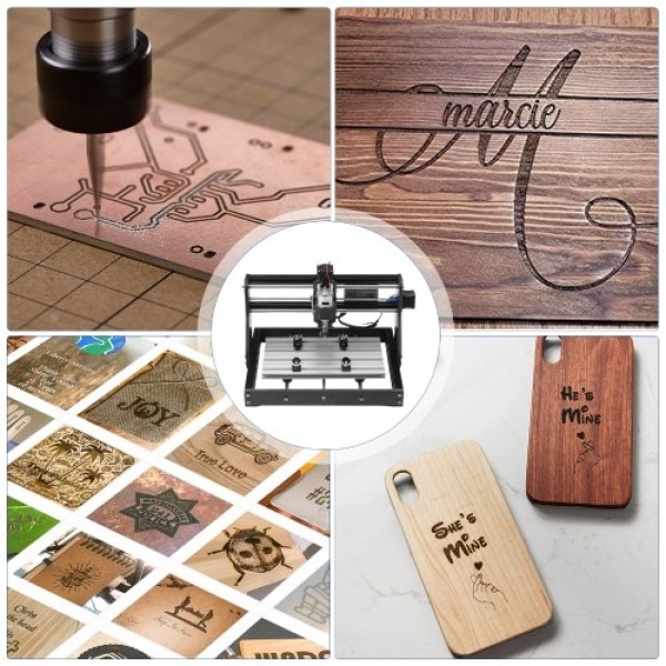 CNC 3018 Pro Router Kit GRBL Control 3 Axis with Offline Controller Plastic Acrylic PCB PVC Wood Carving Milling Engraving Machi