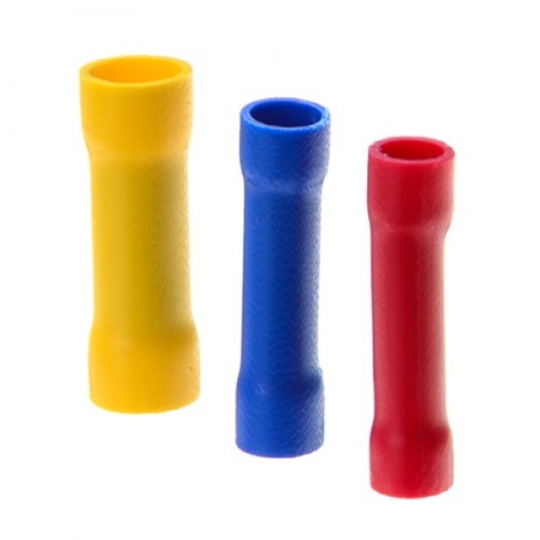 300Pcs Assorted Insulated Electrical Wire Terminals Crimp Connectors Spade Set Kit Assortment Box Design Portable