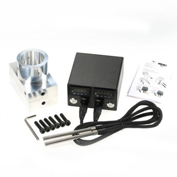 6061 Electric Temperature Controller Box Heating Rod for Rosin Press (U K Plug)